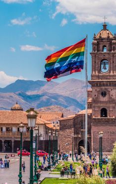 Ciudad de Cusco desde Ecuador