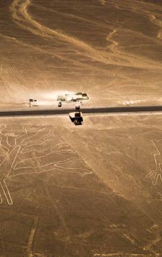 Lineas de Nazca desde Ecuador